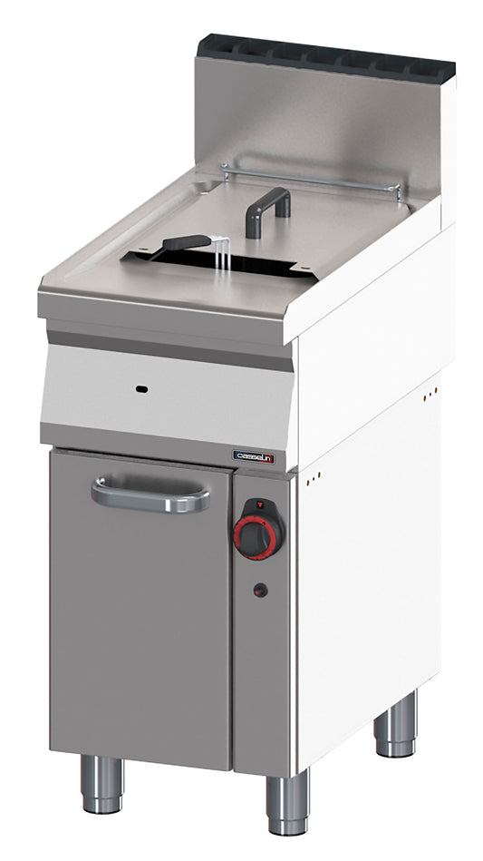 Friteuse gaz avec soubassement 15 litres 40 