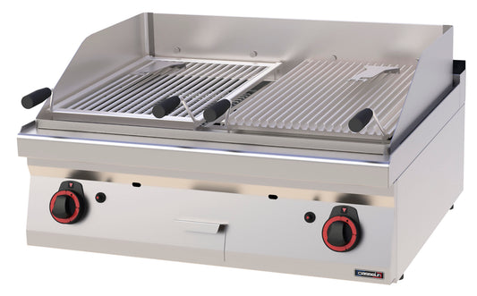 Grill pierre de lave double 40 