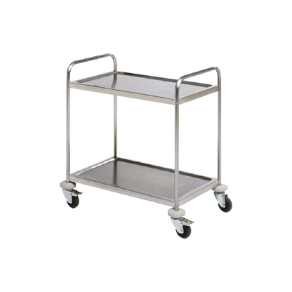Chariot en inox Eurotec 2 niveaux