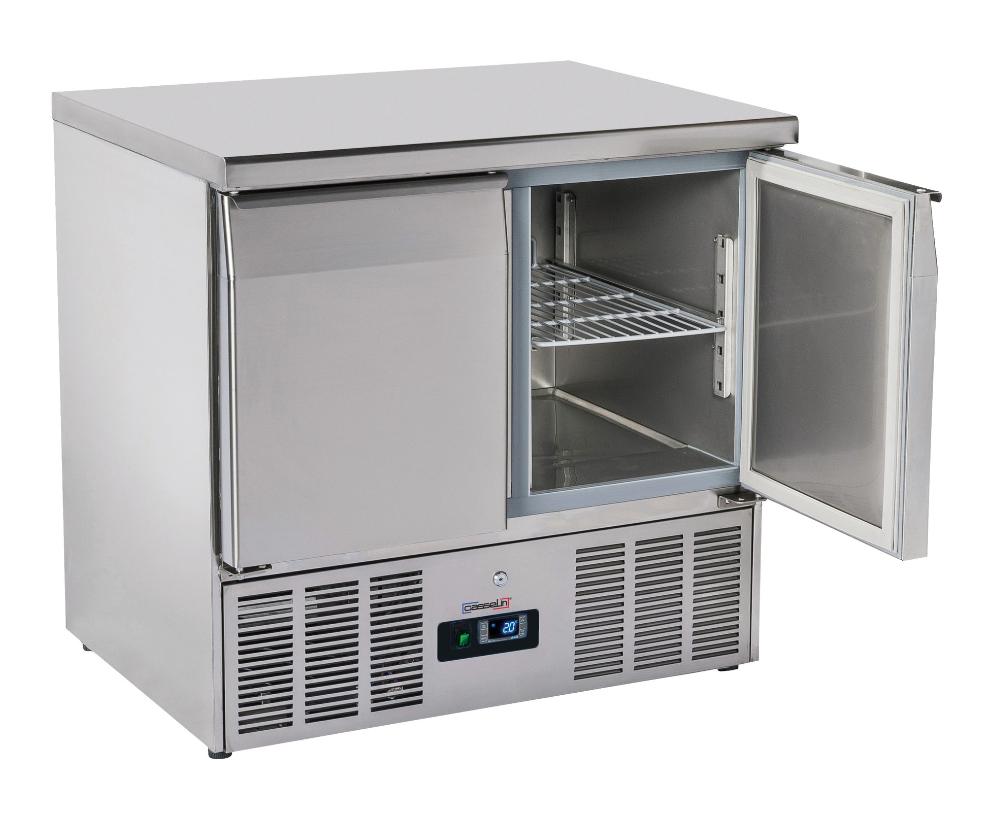 Saladette 2 portes GN 1/1