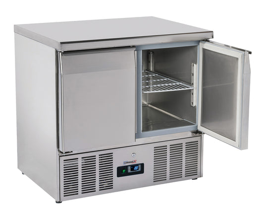 Saladette 2 portes GN 1/1