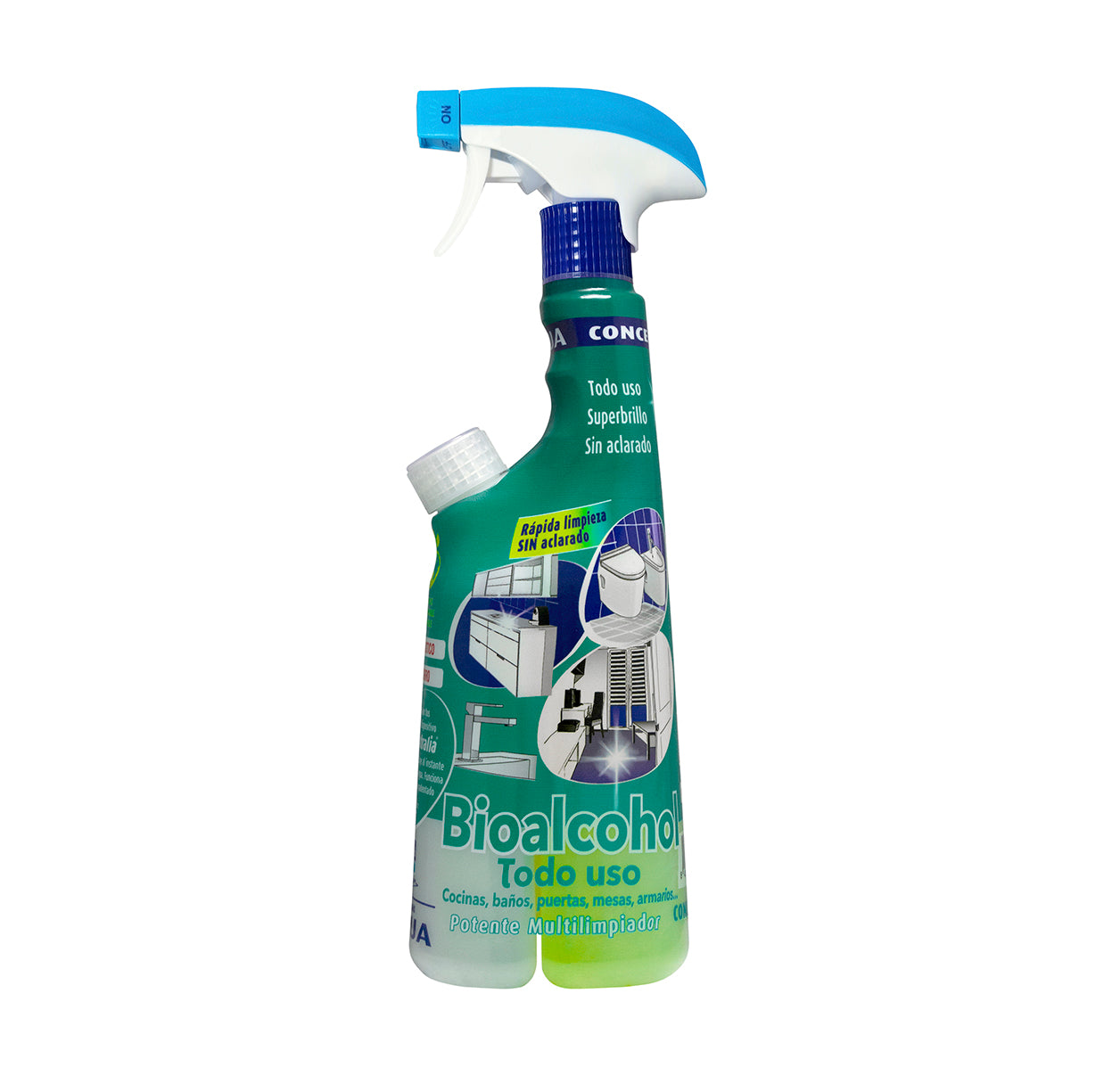 Ecofoam System Salló - multi-surfaces bioalcool pulvérisateur rechargeable