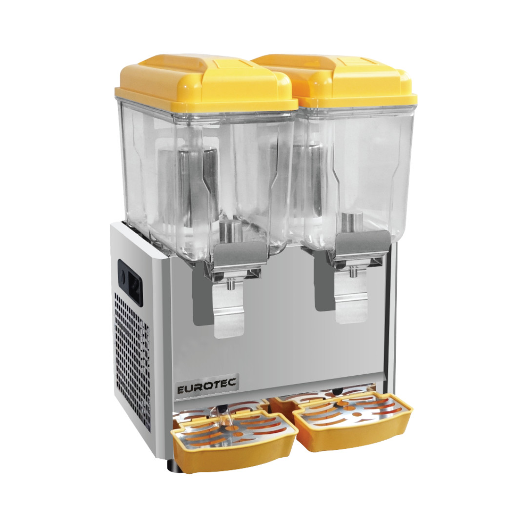 Distributeur de boissons froides 2 bacs Eurotec