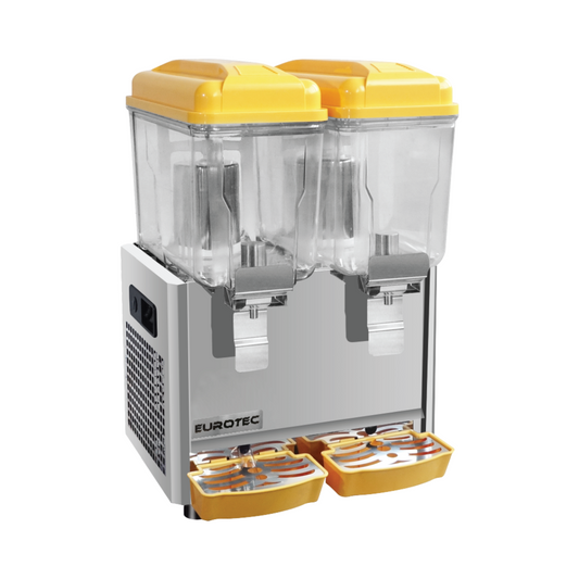 Distributeur de boissons froides 2 bacs Eurotec