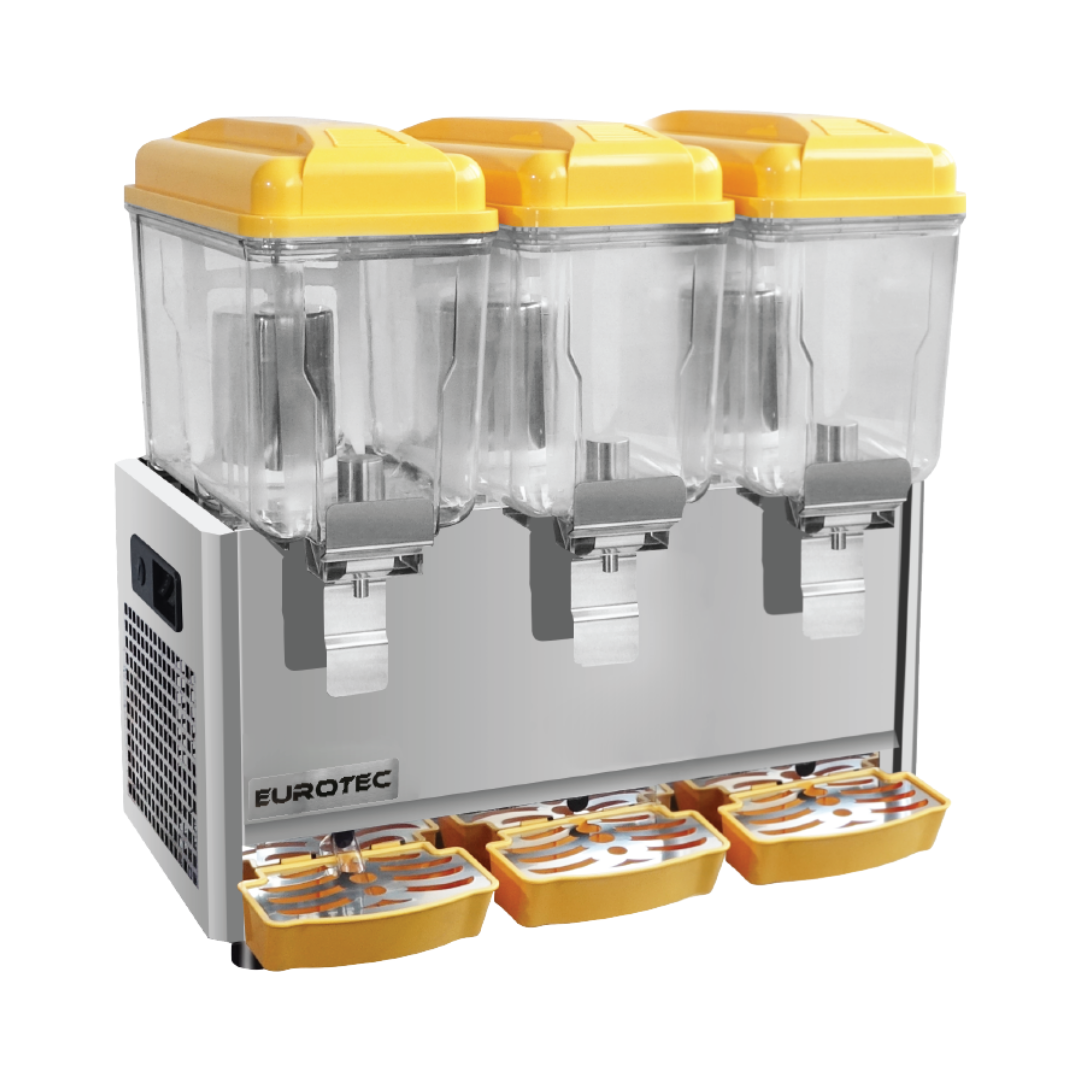 Distributeur de boissons froides 3 bacs Eurotec