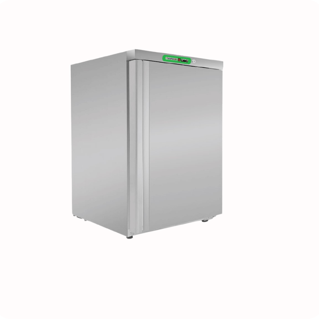 Mini armoire réfrigérée inox 1 porte pleine positive/négative Eurotec