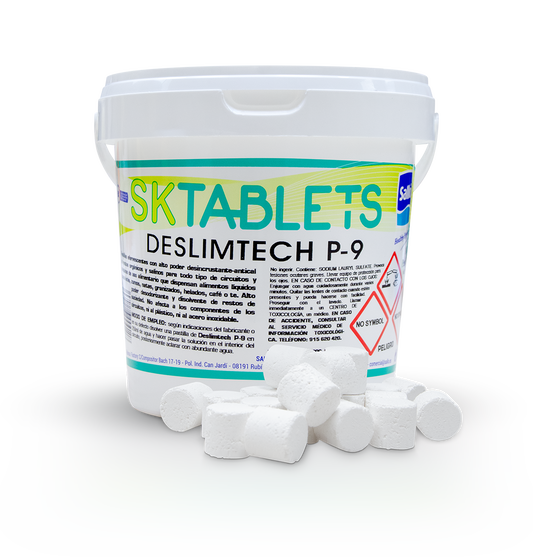 Deslimtech P9 Salló - détartrant circuit machine à café et distribution