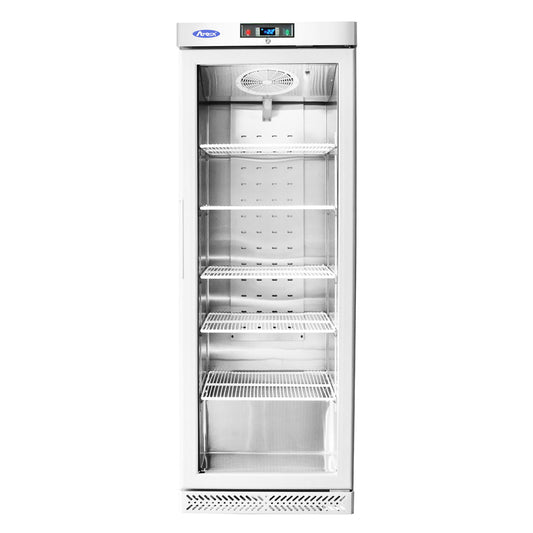 Armoire semi pro negative porte vitre 600l