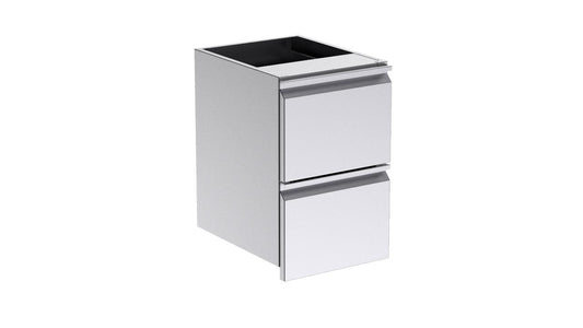 Module 2 Tiroirs 400×600 - Distform FB2C6040