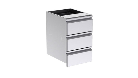 Module 3 Tiroirs 400×600 - Distform FB3C6040