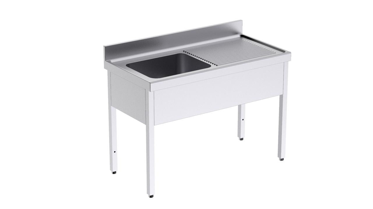 Bâti Avec Plonge 1000×550 À Droite - Distform FBD05100