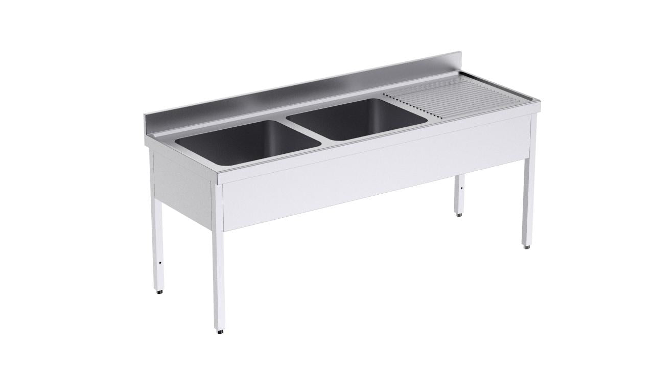Bâti Avec Plonge 2000×700 D - Distform FBD07200