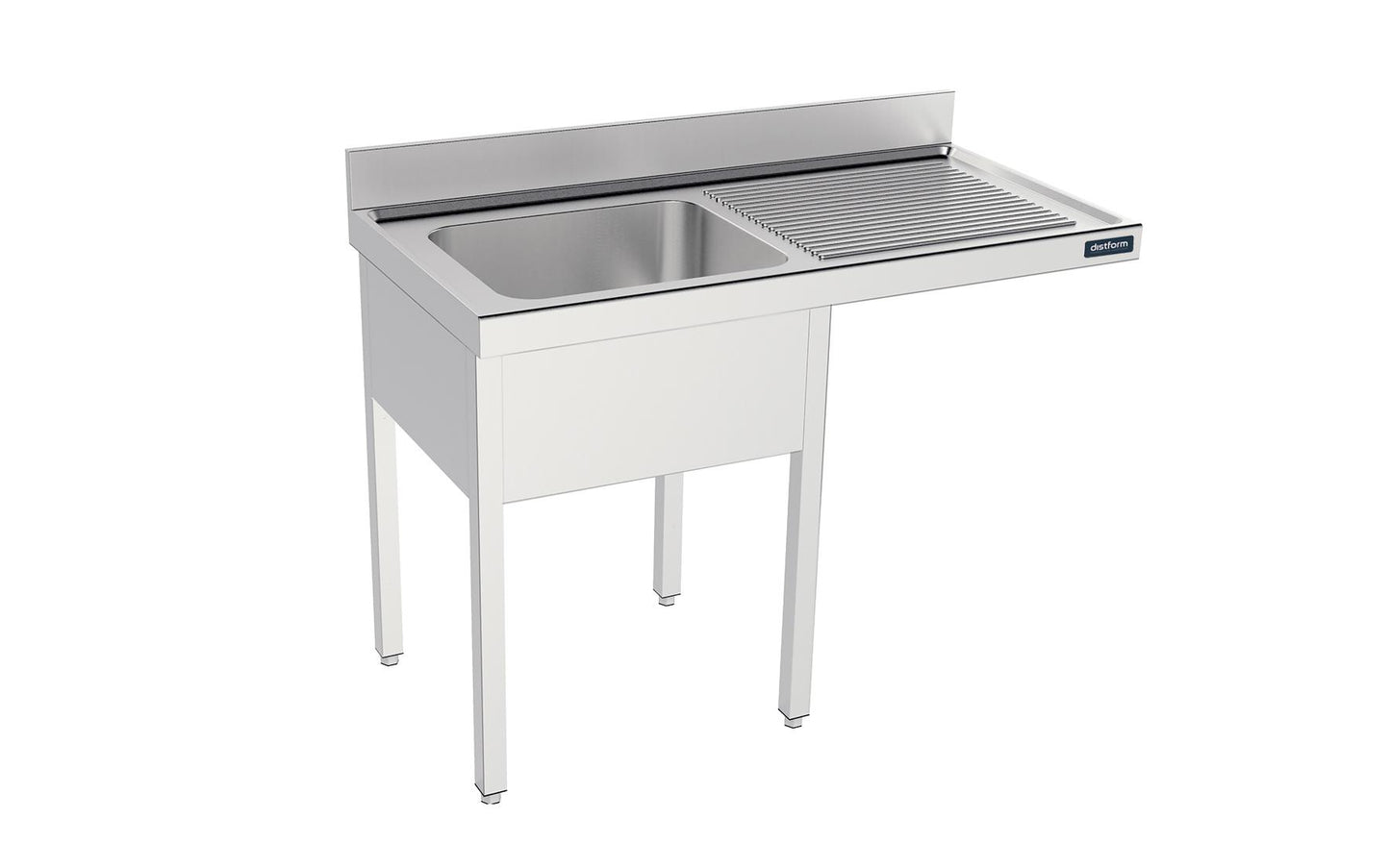 Plonge Avec Bâti 1200×550 D Et Espace Pour Lave-Vaisselle - Distform FBD0L512