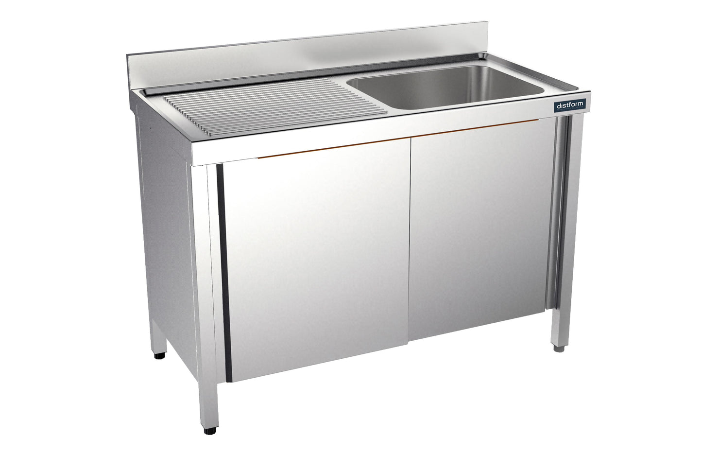Plonge 1000×550 D Avec Portes - Distform FBPD5510
