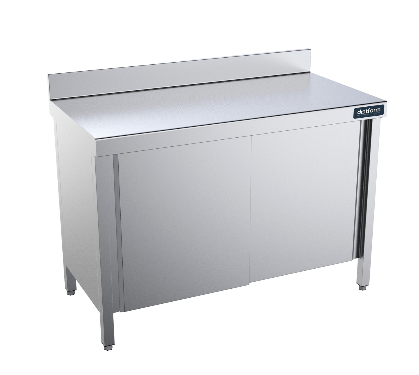 Table Adossée Avec Portes 2400×900 - Distform FMP90240