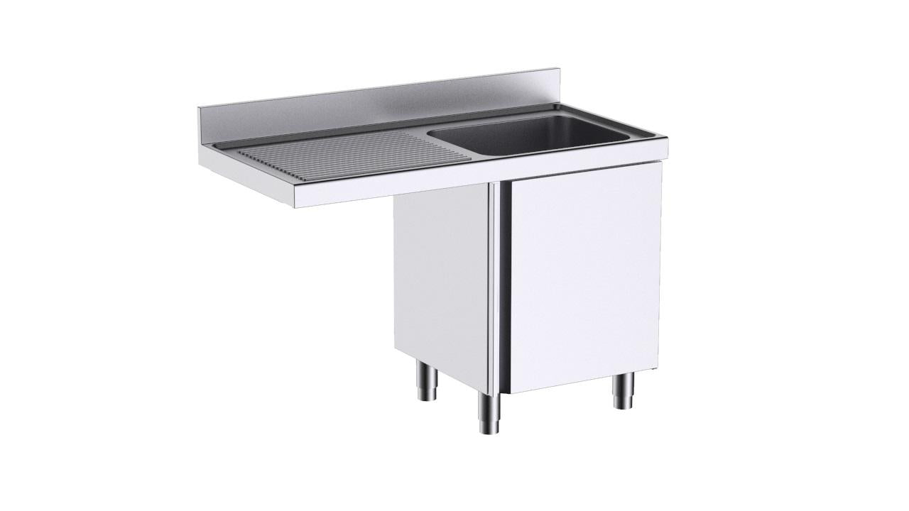 Module À Portes Avec Plonge L147651I 1400×700 Et Espace Pour Lave-Vaisselle - Distform FP9147LI