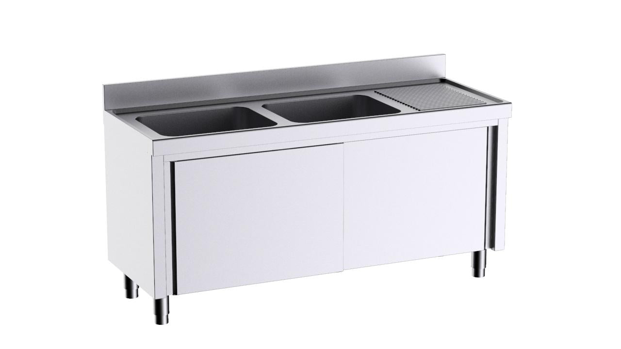 Module À Portes Avec Plonge L186542D 1800×600 - Distform FP91860D