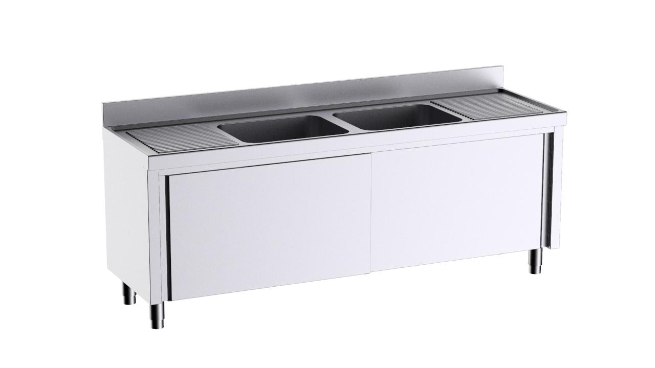 Module À Portes Avec Plonge L2065420 2000×600 - Distform FP920600