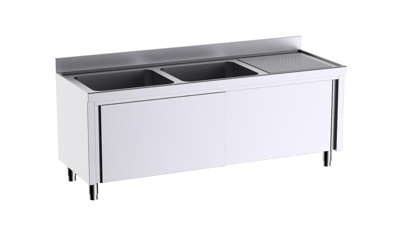 Module À Portes Avec Plonge L217652D 2000×700 - Distform FP92070D