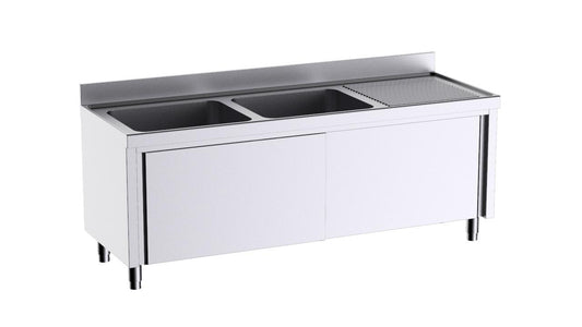 Module À Portes Avec Plonge L217652D 2000×700 - Distform FP92070D