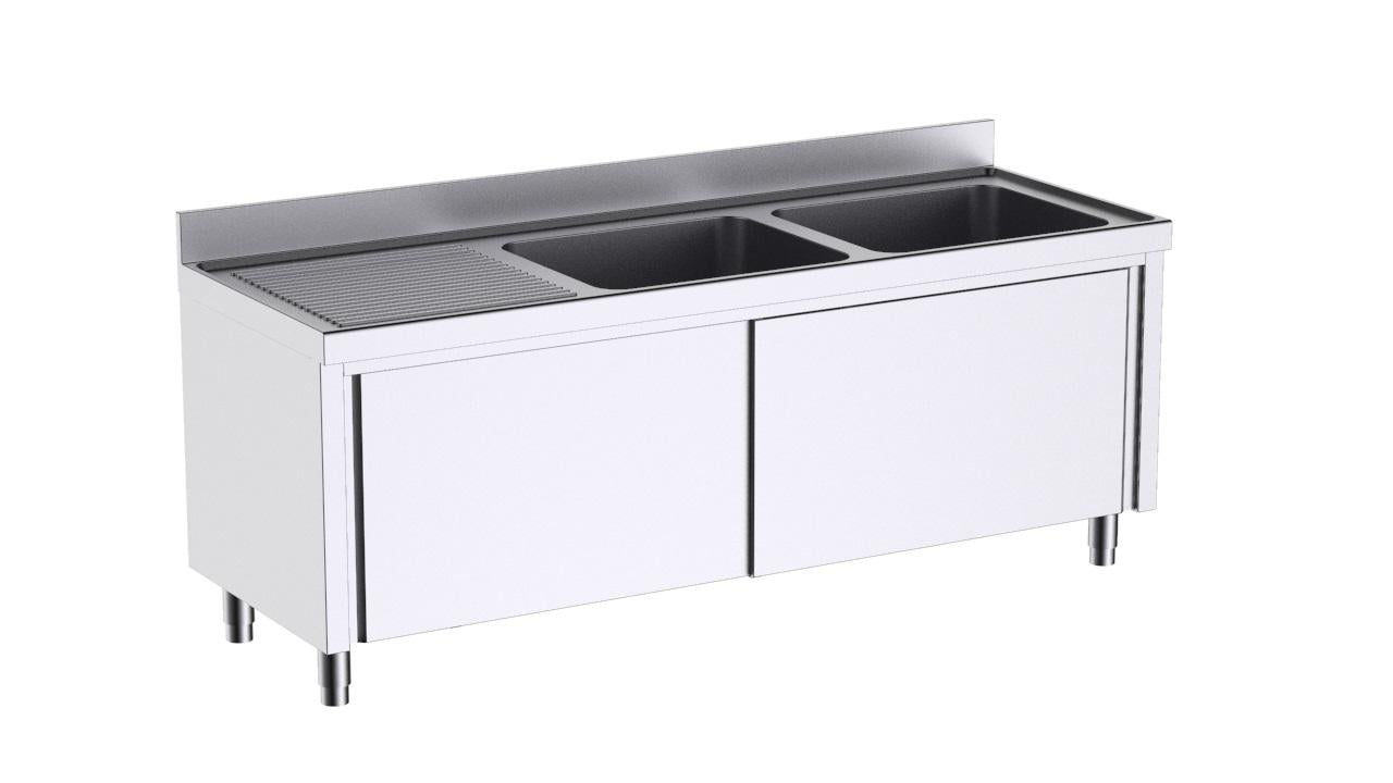 Module À Portes Avec Plonge L217652I 2000×700 - Distform FP92070I