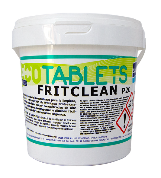 Fritclean P20 Salló - tablettes dégraissantes friteuse professionnelle