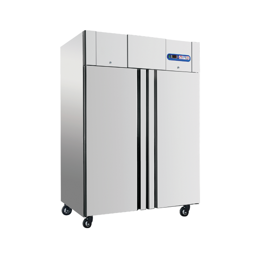 Armoire réfrigérée emboutie 2 portes 1220 L Eurotec