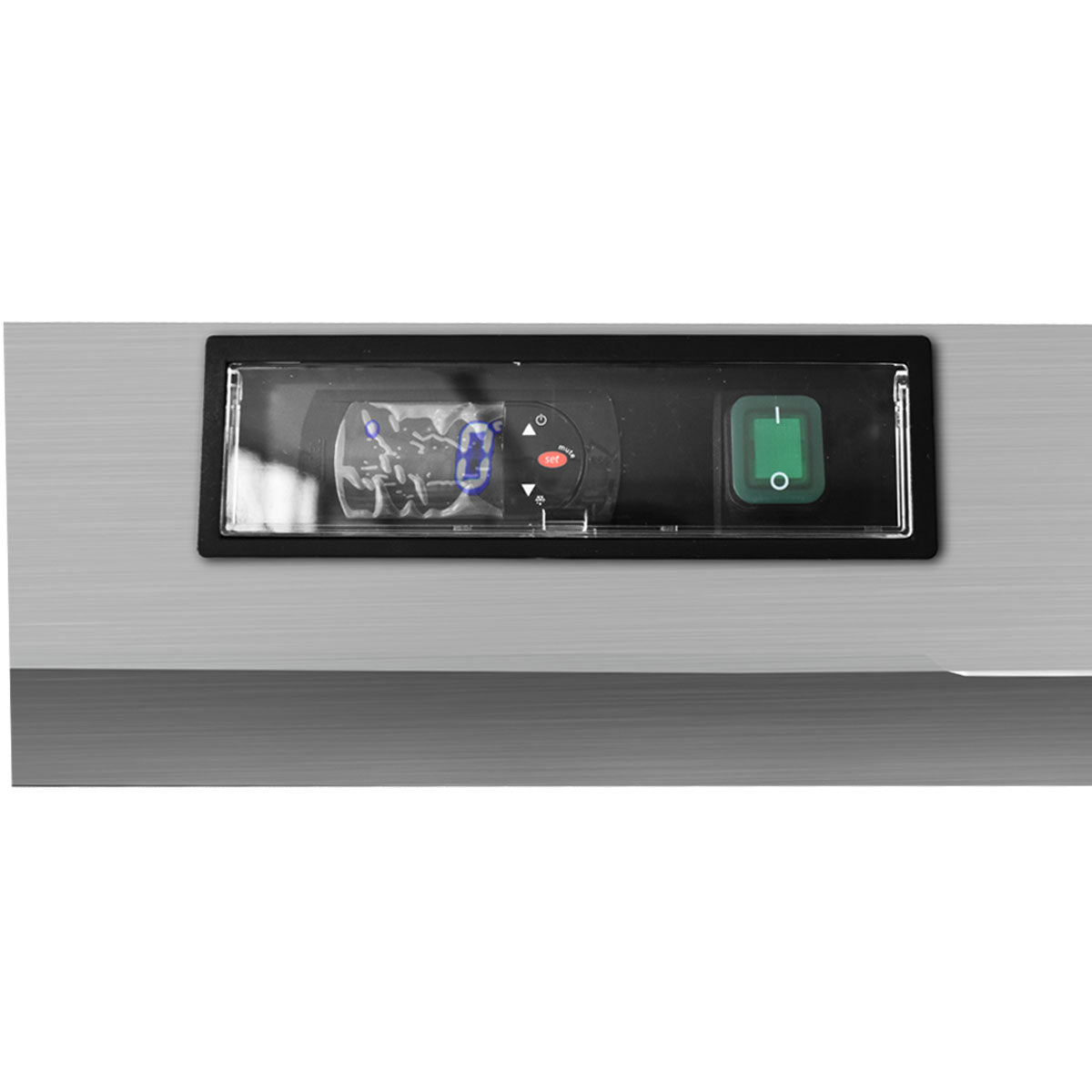 Armoire compacte Inox - négative - 380L