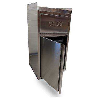 Poubelle Snack Inox