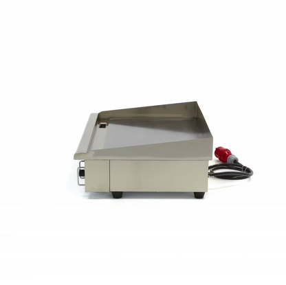 Plancha - lisse - 73 cm - incl plateau d'égouttement - 400V