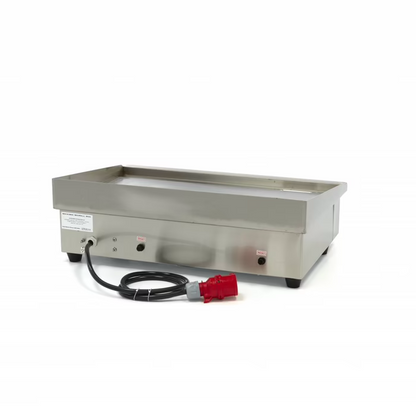 Plancha - lisse - 73 cm - incl plateau d'égouttement - 400V