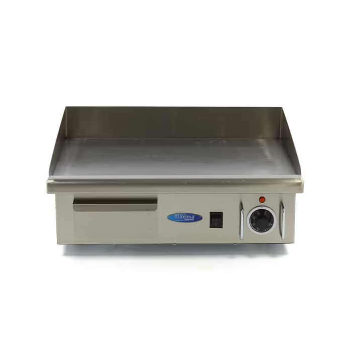 Plancha - lisse - 55 cm - incl plateau d'égouttementl