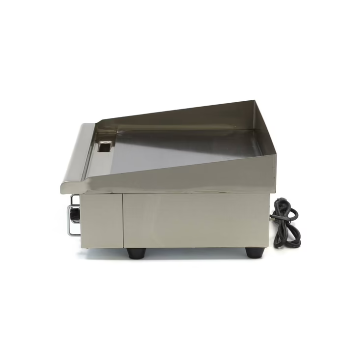 Plancha - lisse - 55 cm - incl plateau d'égouttementl