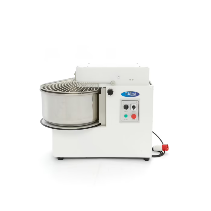 Pétrin à spirale / pétrin à pâte - 50 L - 30 kg de pâte - 2 vitesses - bol amovible - 400V