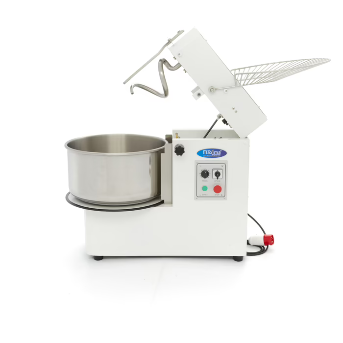 Pétrin à spirale / pétrin à pâte - 50 L - 30 kg de pâte - 2 vitesses - bol amovible - 400V