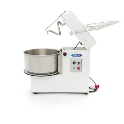 Pétrin à spirale / pétrin à pâte - 50 L - 30 kg de pâte - 2 vitesses - bol amovible - 400V