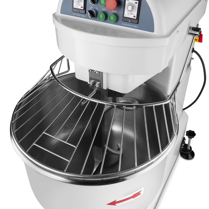 Pétrin à spirale / pétrin à pâte - 200 L - 120 kg de pâte - 2 vitesses - 400V