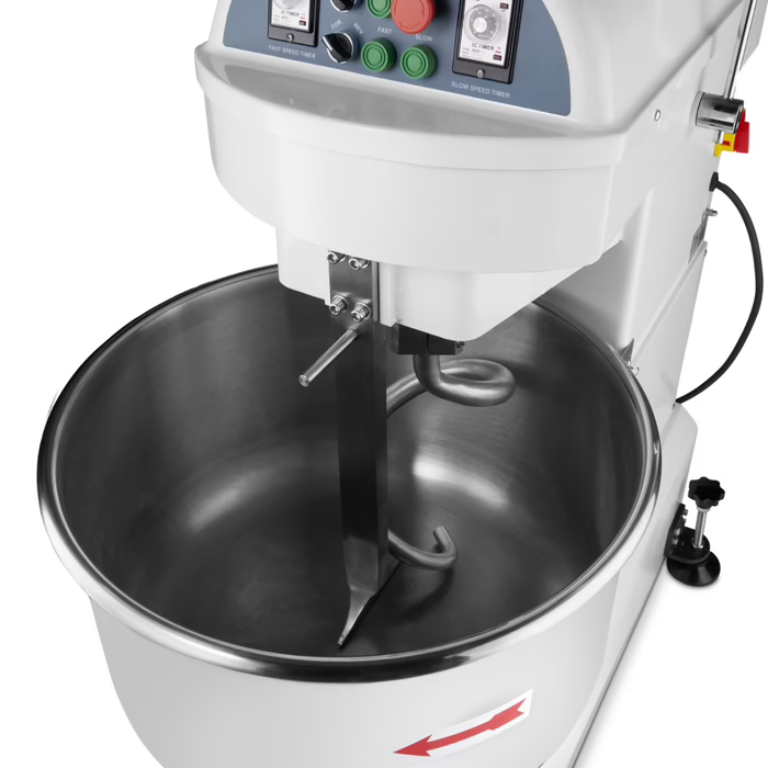 Pétrin à spirale / pétrin à pâte - 200 L - 120 kg de pâte - 2 vitesses - 400V