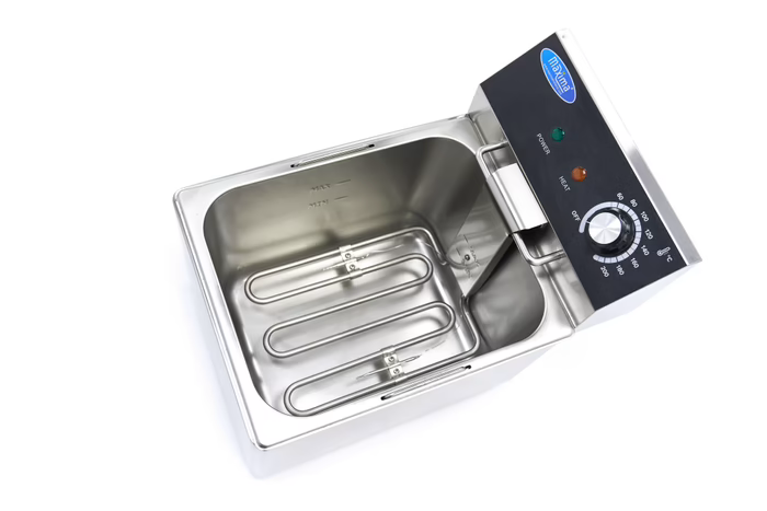 Friteuse - 8 L - 1 panier - jusqu'à 1,4 kg de frites