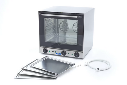 Four à convection - gril et vapeur - 4 plateaux - minuterie intégrée