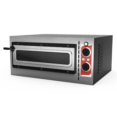 Fours à pizza électriques monophasé 1 niveau Ø 350 mm + Pelle Offerte
