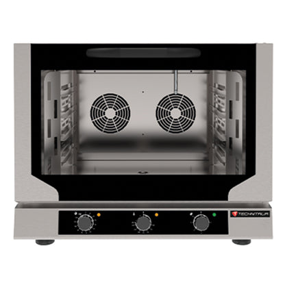 Four Mixte - 4 niveaux - 400 V - Support du four Offert