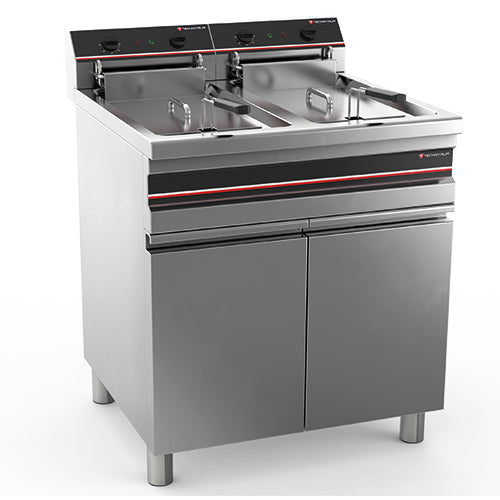 Friteuse sur coffre HighPerf - 1 ou 2 cuves 18 Litres - Electrique