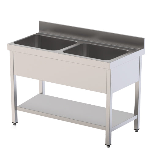 Plonge double bac - avec dosseret - P700