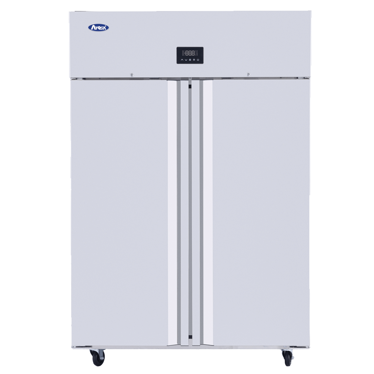 Armoire Emboutie Réfrigérée Négative GN2/1 AISI 304 - 2 Portes - 1235 L