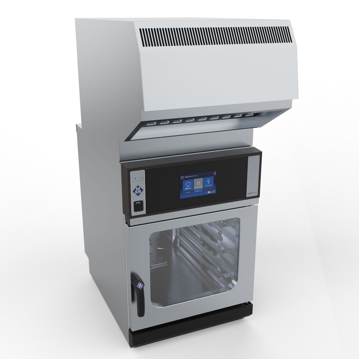 Four mixte compact MKN SpaceCombi MagicHood hotte intégrée