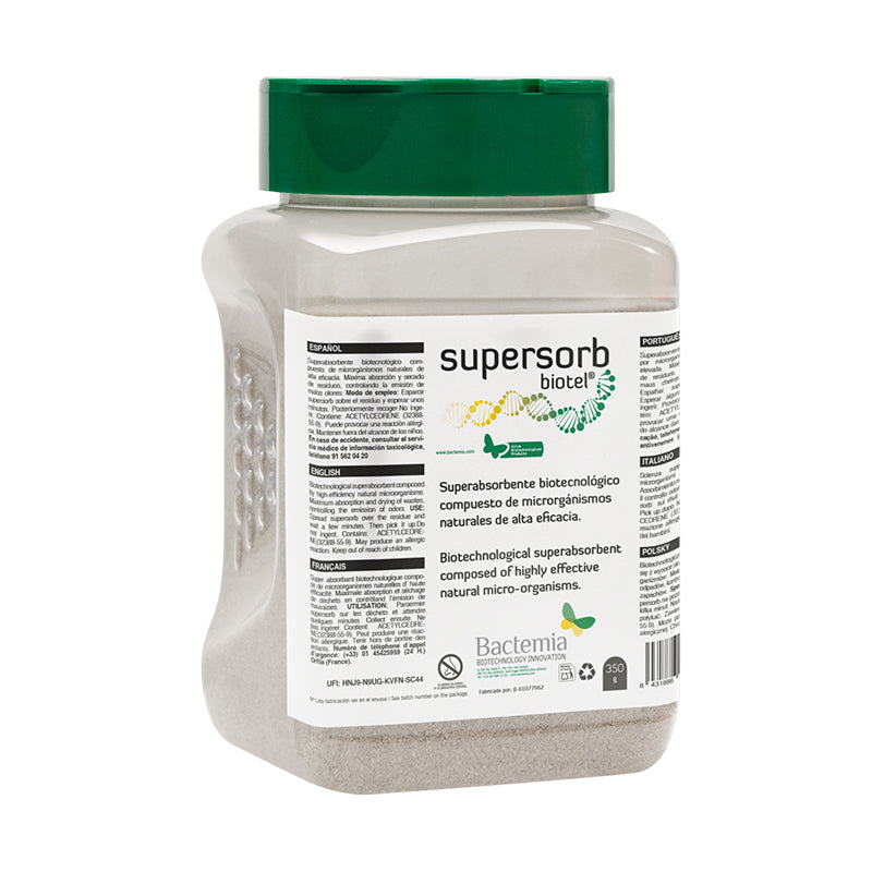 Supersorb Bactemia - super absorbant biotechnologique