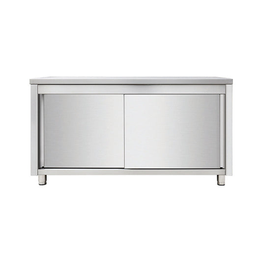 THASR186 - Placard en inox portes coulissantes, 1800 x 600x 850 mm