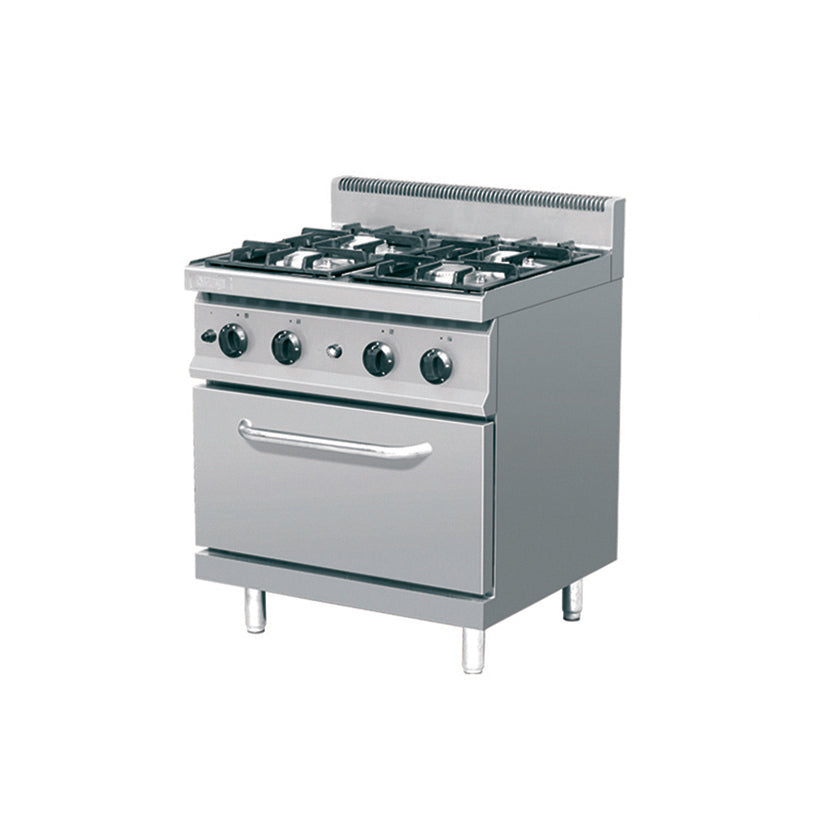 Fourneau à gaz, 800 x 700 x 900 + 140 mm - Skyrainbow THG7F4PW-FG1