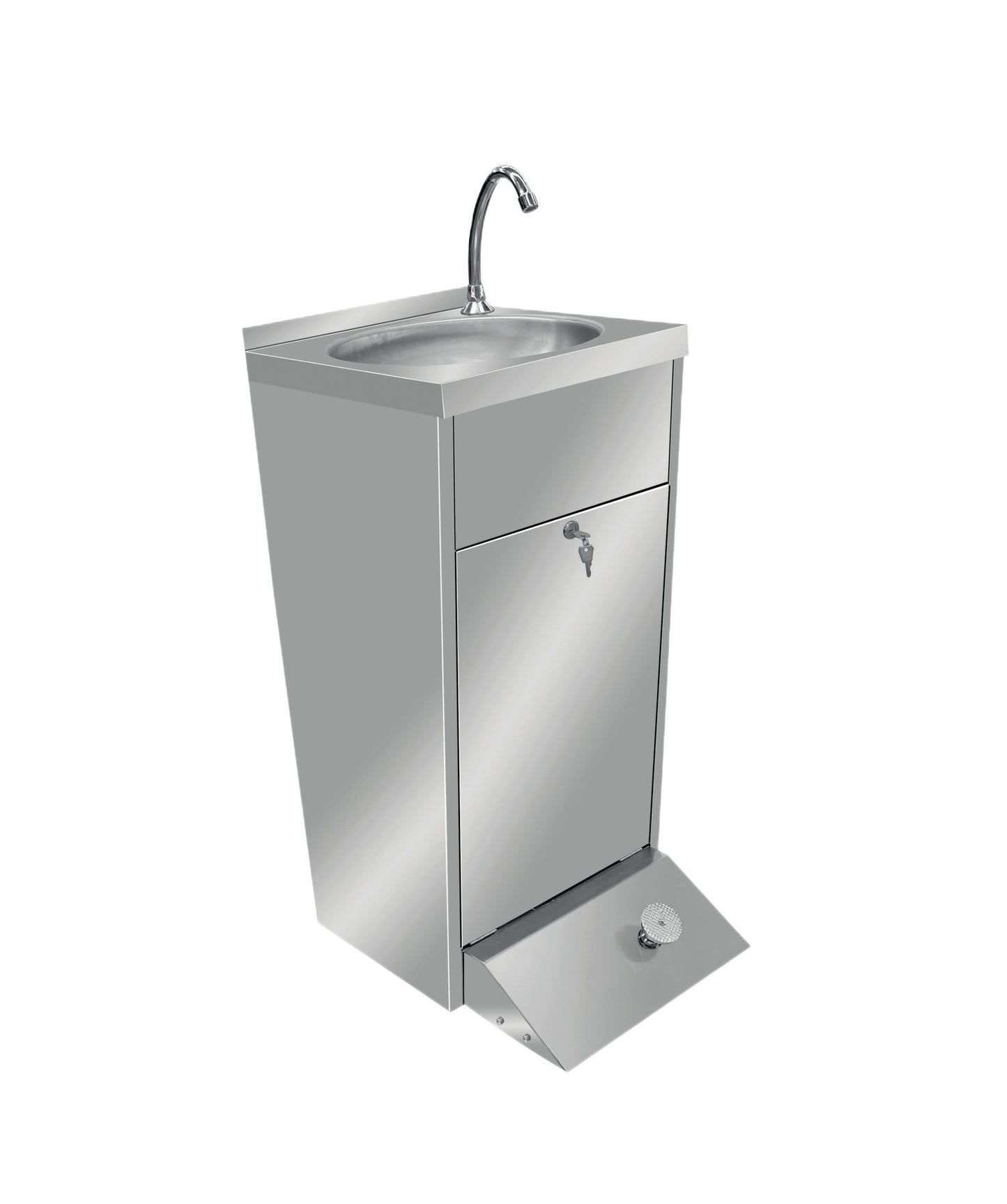 Laves-mains inox, 450 x 552 x 880 mm - Skyrainbow THHWR445